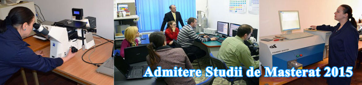 Admitere Masterat 2015